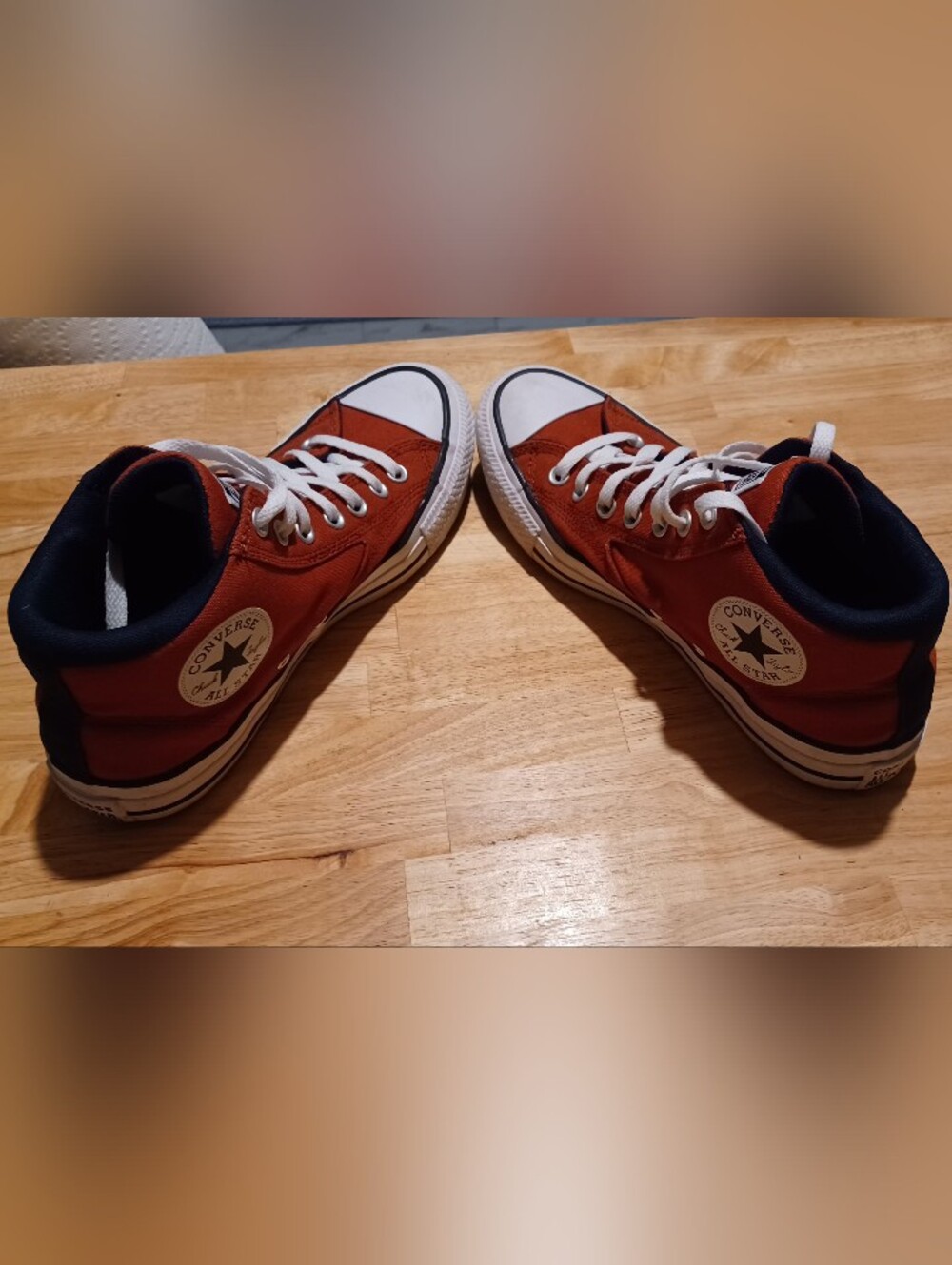 Converse Mid-Top (Rust Red) - Picture 3 of 4